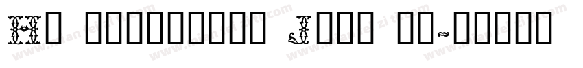 Hp simplfied Jpan 常规字体转换